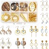 SUNNYCLUE DIY Geometry Style Earring Making Kits DIY-SC0013-20G-1