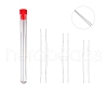 Tarnish Resistant Stainless Steel Collapsible Big Eye Beading Needles X-SENE-PW0013-02U-1