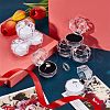 CHGCRAFT 40Pcs 2 Colors Octagon Transparent Plastic Ring Boxes CON-CA0001-019-4