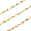 Brass Handmade Beaded Chains CHC-I033-07G-4