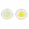 Transparent Resin Pendants RESI-N030-007A-3