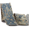 Star Bronzing Denim Polyester Ribbon PW-WGCF3C2-02-1