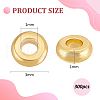 BENECREAT Brass Spacer Beads KK-BC0014-22C-2