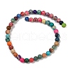 Dyed Natural Regalite/Imperial Jasper/Sea Sediment Jasper Beads Strands G-B124-C04-03-4