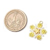 Glass Seed Beaded Star Pendants PALLOY-MZ00641-02-2