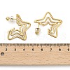 304 Stainless Steel Stud Earrings for Woman EJEW-V003-02G-02-2