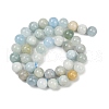 Natural Aquamarine Beads Strands G-S333-10mm-003-7