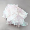 Gradient Color Organza Pleated Ribbon OCOR-WH0079-27-2