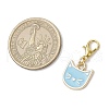 5Pcs Alloy Enamel Pendant Decoration HJEW-JM03411-3