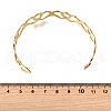 304 Stainless Steel Cuff Bangles BJEW-S172-01G-3