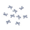 Spray Painted Enamel Pendants ENAM-TAC0005-04G-2
