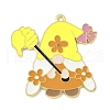 Bees Theme Alloy Enamel Pandants FIND-M083-06D-G-1