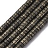 Natural Pyrite Beads Strands G-L624-I13-3x6mm-2