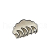 Cellulose Acetate with Rhinestone Claw Hair Clips PW-WGEB6BA-01-1