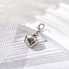 Iron Bell Pendant Decorations HJEW-JM02172-02-2