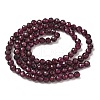 Natural Garnet Beads Strands G-RM250101-C31-4