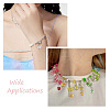 Spritewelry 96Pcs 24 Style Faceted Transparent Glass Charms GLAA-SW0001-04-8