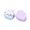 Opaque Cute Resin Decoden Cabochons RESI-B024-01G-2