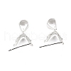 925 Sterling Silver Ice Pick Pinch Bails STER-Z001-018S-2