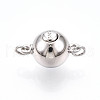 925 Sterling Silver Box Clasps STER-T007-137P-1