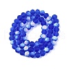 Transparent Glass Beads Strands X-EGLA-A044-T8mm-MB31-3