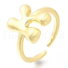Rack Plating Brass Open Cuff Rings RJEW-S394-01G-K-2