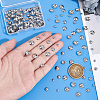 Unicraftale 304 Stainless Steel Bead Caps STAS-UN0061-25-3