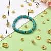 150Pcs 3 Styles Iron Rhinestone Spacer Beads RB-YW0001-13G-6