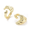 Brass Open Cuff Rings for Women RJEW-D016-03G-1