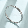 304 Stainless Steel Plain Band Rings STAS-I160-E04-P-1