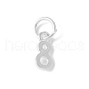 925 Sterling Silver Figure Charms STER-M093-05S-08-1
