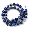 Natural Lapis Lazuli Beads Strands G-R482-11-8mm-2