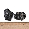 Raw Rough Natural Snowflake Obsidian Beads G-C140-08-3