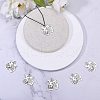 Tibetan Style Alloy Tiger Head Pendants TIBEP-PH0004-85-4
