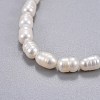Mother's Day Jewellery Natural Pearl Beads Stretch Bracelets BJEW-JB04265-01-2