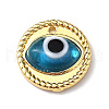 Handmade Lampwork Evil Eye Pendants ZIRC-L102-15G-3