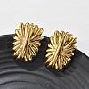 304 Stainless Steel Stud Earrings EJEW-R020-03G-2
