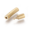 304 Stainless Steel Bayonet Clasps STAS-I013-3mm-MG-4