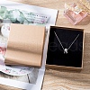 Kraft Paper Cardboard Jewelry Set Box CBOX-WH0001-D06-5