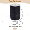 Olycraft Round Waxed Polyester Thread String YC-OC0001-07A-01-2