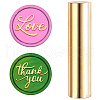 Brass Stamp Head DIY-WH0308-06K-1