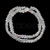 Electroplate Glass Beads Strands EGLA-Q127-A02-01K-2