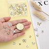 CHGCRAFT 16 Style Alloy Rhinestone Cabochons FIND-CA0005-65-4