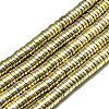 Electroplate Non-magnetic Synthetic Hematite Beads Strands G-S352-42C-01-1