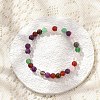 Natural Mixed Wealth Stone Beaded Stretch Bracelets BJEW-D446-B-39-4