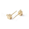 Brass Stud Earring Findings KK-WH0035-97-1