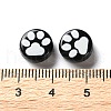 Opaque Acrylic Beads OACR-Z027-04B-02-3