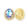 Oval Sew on Rhinestone DIY-E062-05G-A01-2