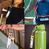 PU Leather & Cotton Name Marker Keychain AJEW-WH0514-007-6