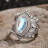 Alloy & Rhinestone Finger Rings for Women FS-WGA0E63-04-2
